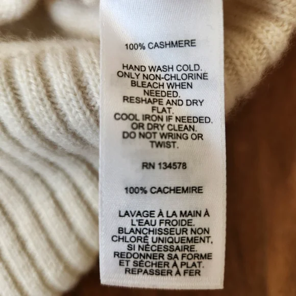 Vineyard Vines Cream Cashmere Crewneck Fair Isle Sweater M - Picture 9 of 12